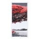 5Pcs Red Tree Canvas Paintings Wall Decorative Print Art Pictures Unframed Wall Hanging Home Office Decorations