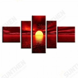 5Pcs Wall Decorative Paintings Canvas Print Art Pictures Frameless Wall Hanging Decorations for Home Office 5Pcs Wall Decorative Paintings Canvas Print Art Pictures Frameless Wall Hanging Decorations for Home Office