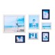 7 Pcs/set Photo Frames 5/7/10-inch Wall Hanging Family Memory Art Picture Photo Home Office Hotel Decoration