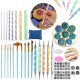 70Pcs Mandala Dotting Tools Set Rock Painting Kit Nail Art Craft Pen Paint Stencil Supplies