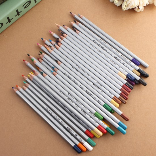 72 Colors Art Drawing Pencil Set Oil Non-toxic Pencils Painting Sketching Drawing Stationery School Students Supplies