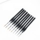 9 Pcs Hook Line Pen Set Black Triangle Pole Brush Pens Oil Painting Brush Watercolor Art for Student School 9 Pcs Hook Line Pen Set Black Triangle Pole Brush Pens Oil Painting Brush Watercolor Art for Student School