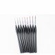 9 Pcs Hook Line Pen Set Black Triangle Pole Brush Pens Oil Painting Brush Watercolor Art for Student School