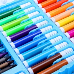 90Pcs Painting Art Set Kids Painting Tool Drawing Graffiti Toys Watercolor Pens Oil Pastel Children Gifts 90Pcs Painting Art Set Kids Painting Tool Drawing Graffiti Toys Watercolor Pens Oil Pastel Children Gifts