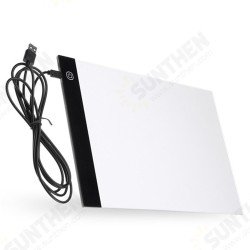 A4 LED Art Stencil Board Eco-friendly DC5V Tracing Drawing Board Pad Table Comic Sketching Tool Copying Platform Drawing Supplies A4 LED Art Stencil Board Eco-friendly DC5V Tracing Drawing Board Pad Table Comic Sketching Tool Copying Platform Drawing Supplies