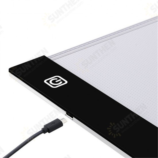 A4 LED Art Stencil Board Eco-friendly DC5V Tracing Drawing Board Pad Table Comic Sketching Tool Copying Platform Drawing Supplies