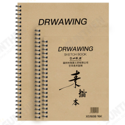 A4/8K/16K 30 Pages Double-sided Sketchbook Coil Thickening Sketchbook Watercolor Gouache Hand-painted Sketchbook Painting Paper Supplies A4/8K/16K 30 Pages Double-sided Sketchbook Coil Thickening Sketchbook Watercolor Gouache Hand-painted Sketchbook Painting Paper Supplies