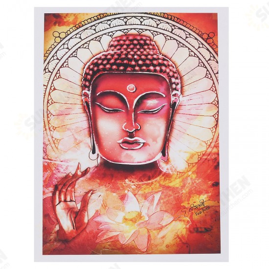 Abstract Colorful Joss Statue Canvas Print Paintings Art Painting Posters Prints Wall Art Frameless for Living Room Home Decor