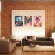 Abstract Colorful Joss Statue Canvas Print Paintings Art Painting Posters Prints Wall Art Frameless for Living Room Home Decor