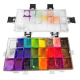 BN-8024 24/36 Grids Moisturizing Watercolor Painting Palette Professional Non-toxic Plastic Palette Painting Art Stationery Supplies
