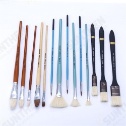 14Pcs Oil Painting Pen Set Multifunction Painting Brush Set Drawing Sketching Oil Painting Examing Pen Set For Professional Artist Beginners 14Pcs Oil Painting Pen Set Multifunction Painting Brush Set Drawing Sketching Oil Painting Examing Pen Set For Professional Artist Beginners