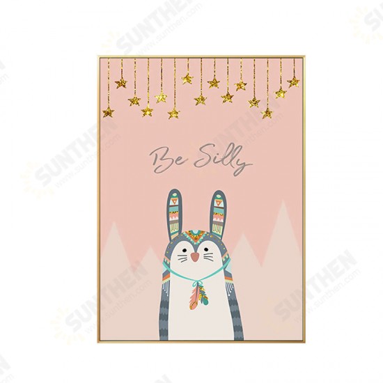 Cartoon Canvas Painting HD Wall Hanging Picture Children's Room Decoration Frameless Cartoon Animal Pictures Cartoon Canvas Painting HD Wall Hanging Picture Children's Room Decoration Frameless Cartoon Animal Pictures