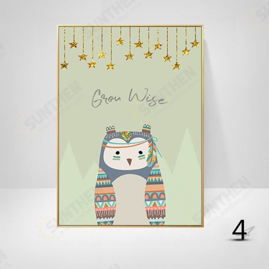 Cartoon Canvas Painting HD Wall Hanging Picture Children's Room Decoration Frameless Cartoon Animal Pictures Cartoon Canvas Painting HD Wall Hanging Picture Children's Room Decoration Frameless Cartoon Animal Pictures