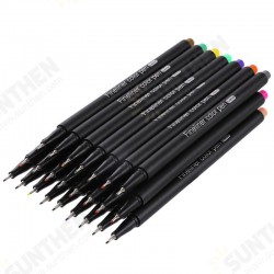 Colorful Hook Line Pen 12/24/36 Colors 0.4mm Needle Pen Set Markers Pens Fine Tip Drawing Pen Art Office School Supplies Colorful Hook Line Pen 12/24/36 Colors 0.4mm Needle Pen Set Markers Pens Fine Tip Drawing Pen Art Office School Supplies