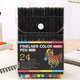 Colorful Hook Line Pen 12/24/36 Colors 0.4mm Needle Pen Set Markers Pens Fine Tip Drawing Pen Art Office School Supplies