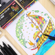 Colorful Hook Line Pen 12/24/36 Colors 0.4mm Needle Pen Set Markers Pens Fine Tip Drawing Pen Art Office School Supplies