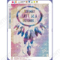 DIY 5D Diamond Painting Color Wind Chime Painting Embroidery Cross Stitch Full Round Drill Gift Home Furnish DIY 5D Diamond Painting Color Wind Chime Painting Embroidery Cross Stitch Full Round Drill Gift Home Furnish