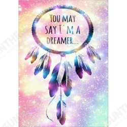 DIY 5D Diamond Painting Color Wind Chime Painting Embroidery Cross Stitch Full Round Drill Gift Home Furnish DIY 5D Diamond Painting Color Wind Chime Painting Embroidery Cross Stitch Full Round Drill Gift Home Furnish