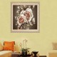 DIY 5D Diamond Painting Kit Retro Flower Handmade Craft Cross Stitch Embroidery Home Office Wall Decorations