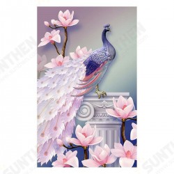 DIY 5D Diamond Painting Magnolia Peacock Art Craft Embroidery Stitch Kit Handmade Wall Decorations Gifts for Kids Adult DIY 5D Diamond Painting Magnolia Peacock Art Craft Embroidery Stitch Kit Handmade Wall Decorations Gifts for Kids Adult