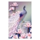 DIY 5D Diamond Painting Magnolia Peacock Art Craft Embroidery Stitch Kit Handmade Wall Decorations Gifts for Kids Adult