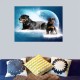 DIY 5D Full Drill Diamond Painting Dog Diamond Embroidery Cross Stitch Full Round Drill Creative Gift Home Furnish