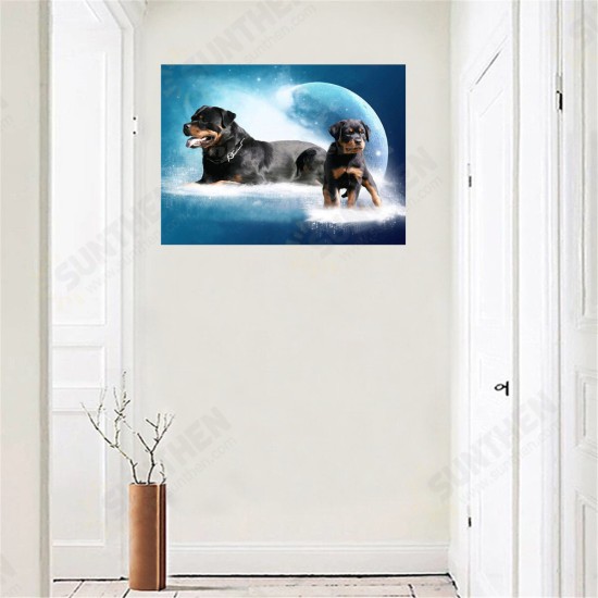 DIY 5D Full Drill Diamond Painting Dog Diamond Embroidery Cross Stitch Full Round Drill Creative Gift Home Furnish