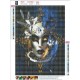 DIY Diamond Painted Mask 5D Diamond Wall Painting Bedthroom Home Hanging Drawing Decoration for Adult Kids