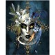 DIY Diamond Painted Mask 5D Diamond Wall Painting Bedthroom Home Hanging Drawing Decoration for Adult Kids