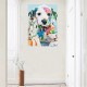 DIY Diamond Painting Animal Dog Wall Painting Hanging Pictures Handmade Wall Decorations Gifts Drawing for Kids Adult