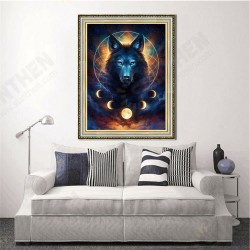 DIY Diamond Painting Animal Wolf 5D Full Diamond Art Craft Kit Handmade Wall Decorations Gifts for Kids Adult DIY Diamond Painting Animal Wolf 5D Full Diamond Art Craft Kit Handmade Wall Decorations Gifts for Kids Adult