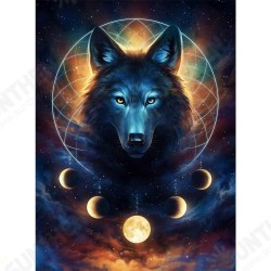 DIY Diamond Painting Animal Wolf 5D Full Diamond Art Craft Kit Handmade Wall Decorations Gifts for Kids Adult DIY Diamond Painting Animal Wolf 5D Full Diamond Art Craft Kit Handmade Wall Decorations Gifts for Kids Adult