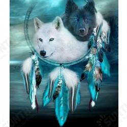 DIY Diamond Painting Animal Wolf Painting Hanging Pictures Handmade Wall Decorations Gifts Drawing for Kids Adult DIY Diamond Painting Animal Wolf Painting Hanging Pictures Handmade Wall Decorations Gifts Drawing for Kids Adult