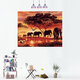 DIY Diamond Painting Elephant Scenery Wall Painting Hanging Pictures Handmade Wall Decorations Gifts Drawing for Kids Adult