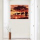 DIY Diamond Painting Elephant Scenery Wall Painting Hanging Pictures Handmade Wall Decorations Gifts Drawing for Kids Adult