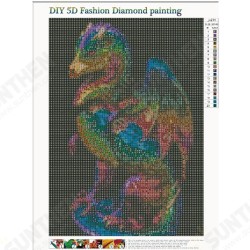 DIY Diamond Painting Handmake Diamond Embroidery Dinosaur Animal Series Pictures Home Wall Decorations Gifts for Kids Adult DIY Diamond Painting Handmake Diamond Embroidery Dinosaur Animal Series Pictures Home Wall Decorations Gifts for Kids Adult