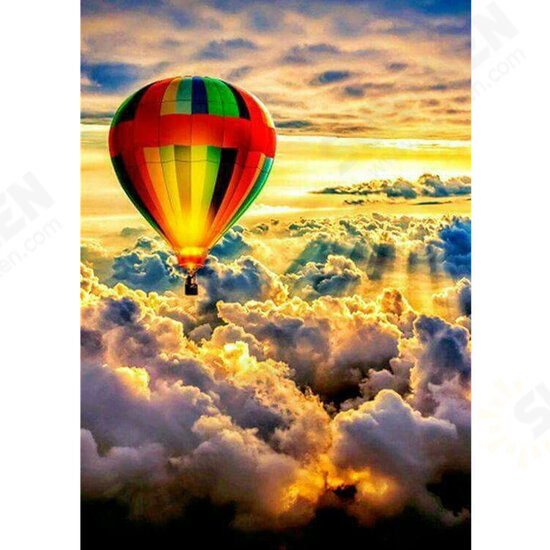 DIY Diamond Painting Handmake Diamond Embroidery Hot Air Balloon Pictures Cross Stitch Home Wall Decorations Gifts for Kids Adult