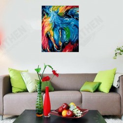 DIY Oil Painting By Number Kit Colorful Horse Painting Acrylic Pigment Painting By Numbers Set Hand Craft Art Supplies Frameless DIY Oil Painting By Number Kit Colorful Horse Painting Acrylic Pigment Painting By Numbers Set Hand Craft Art Supplies Frameless