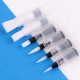 6Pcs Water Pen Set Round & Flat Nylon Nib Large Capacity Holder Brush For Pigment Painting Watercolor Painting