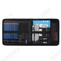 42pcs Sketching Pencil Set Professional Graphite Charcoal Drawing Pencil Kit for Beginner Engineering Drawing Design 42pcs Sketching Pencil Set Professional Graphite Charcoal Drawing Pencil Kit for Beginner Engineering Drawing Design