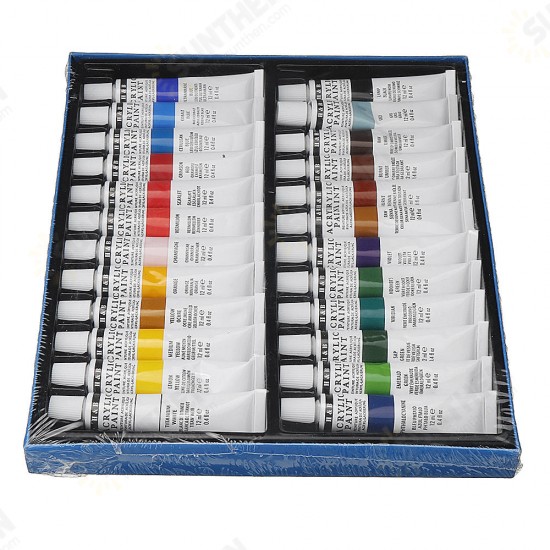 HB-AP24 Professional 24-Color Propylene Pigment Hand-Painted Set Wall Painting DIY Watercolor Paint Set