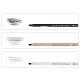 Hand Tear Wire Carbon Pen Soft Medium and Hard Carbon Pencil Special for Fine Arts Sketch Painting Stationery Supplies