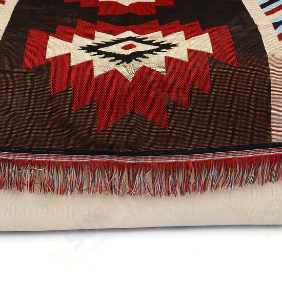 Home Decoration Aztec Navajo Towel Mat Throw Wall Hanging Cotton Rugs Geometry Woven 130*160cm