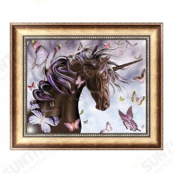 Horse Butterfly 5D Diamond Embroidery Painting Cross Stitch DIY Painting Tools Handmade Wall Decorations Gifts 30*40cm Horse Butterfly 5D Diamond Embroidery Painting Cross Stitch DIY Painting Tools Handmade Wall Decorations Gifts 30*40cm