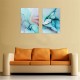 Marble Canvas Painting Wall Decorative Print Art Picture Unframed Wall Hanging Home Office Decorations