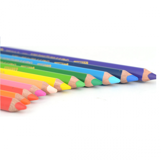 1650 Color Pencil Send Set Pencil Planer Drawing For Student Painting 24 Color Lead Set Stationery Art Supplies