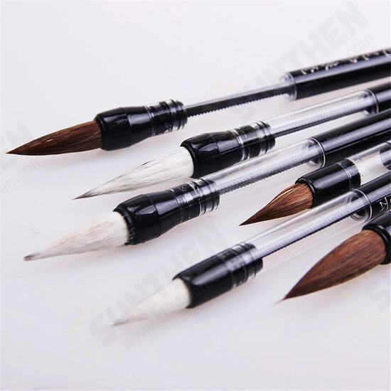 Piston Water Brush Funtain Like Water Ink Absorbing Pen Calligraphy Pen Paint Brush Drawing Art Supplies