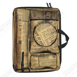 Thick Canvas 4K Drawing Board Bag Multifunctional Shoulder Backpack Waterproof Hand Carry Bag Artist Painting Supplies Thick Canvas 4K Drawing Board Bag Multifunctional Shoulder Backpack Waterproof Hand Carry Bag Artist Painting Supplies
