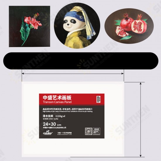 Transon Painting Board Artboard Linen Drawing Canvas Board Oil Acrylic Painting Cloth Frame for Students Beginners Oil Painting Supplies Transon Painting Board Artboard Linen Drawing Canvas Board Oil Acrylic Painting Cloth Frame for Students Beginners Oil Painting Supplies