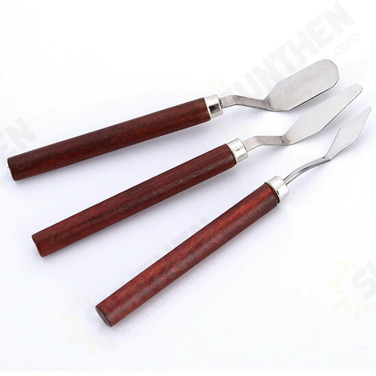 GD-03 Acrylic Painting Knife 3 PCS Watercolor Paint Stationery School Students Art Painting Tools Supplies GD-03 Acrylic Painting Knife 3 PCS Watercolor Paint Stationery School Students Art Painting Tools Supplies